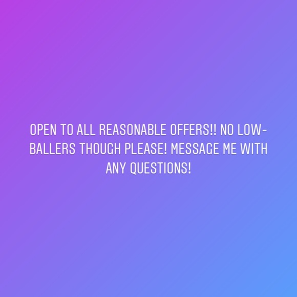 Open to reasonable offers! - Picture 1 of 1